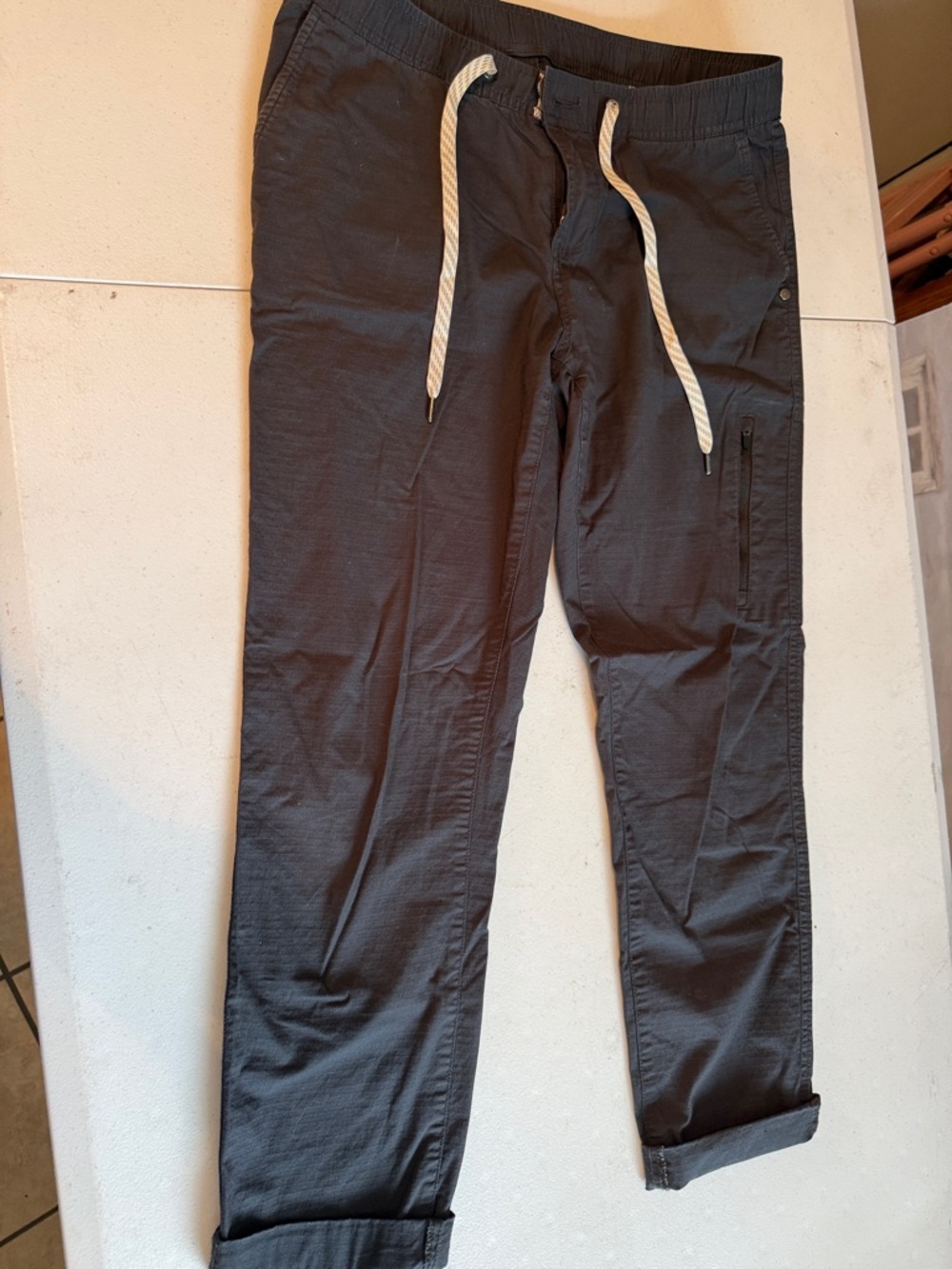 Vuori Black Ripstop Climbing Pants
